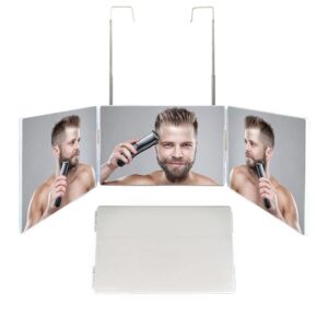 Espejo Triple Plegable para Autocorte, Maquillaje - Color Blanco