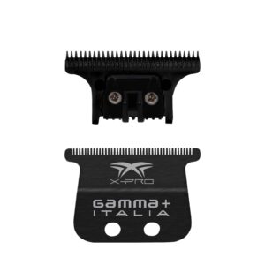 Juego de cuchillas profesionales MRD Pro Maglevcore Standard Wide Fixed + Moving Blade en color negro para barbería profesional.