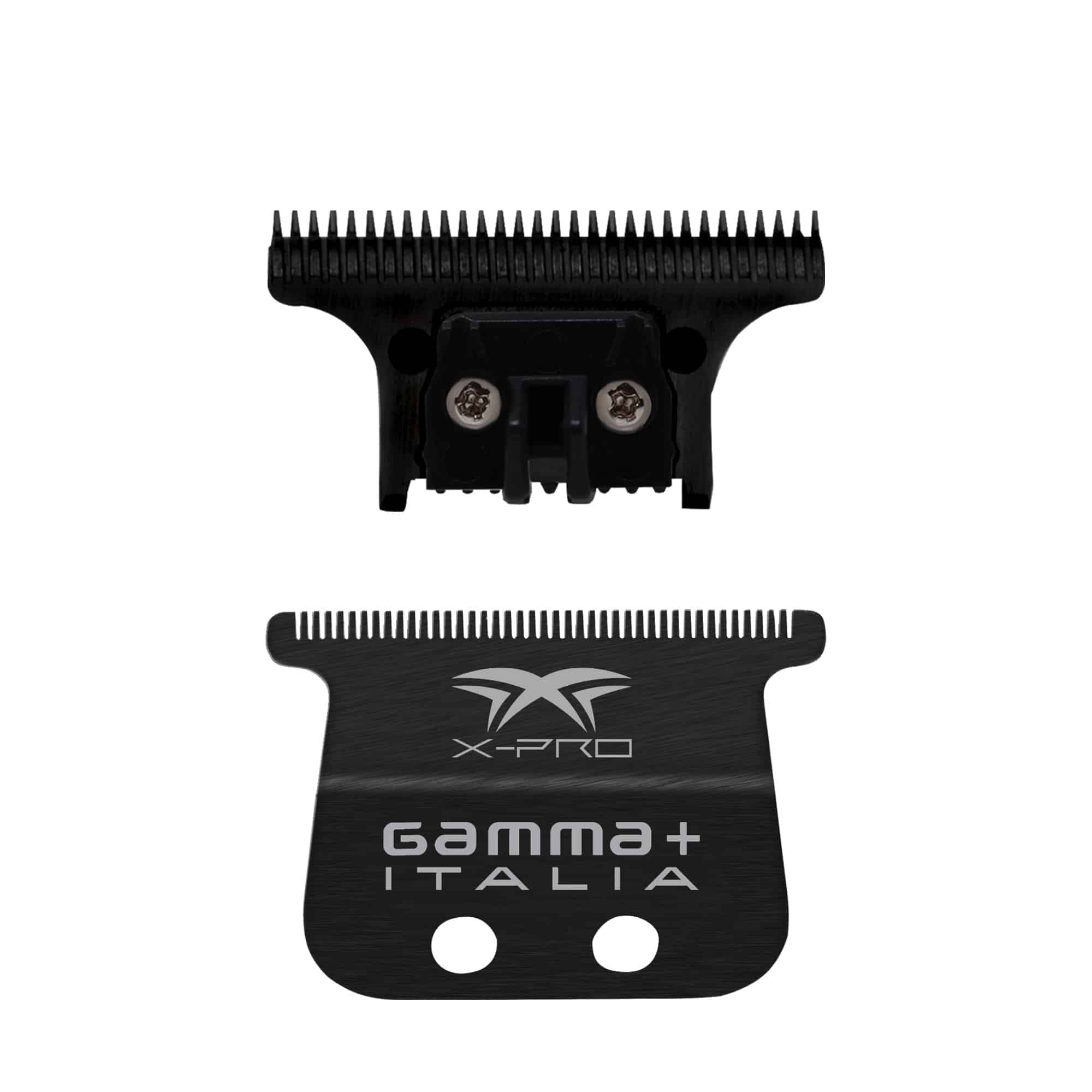 Juego de cuchillas profesionales MRD Pro Maglevcore Standard Wide Fixed + Moving Blade en color negro para barbería profesional.